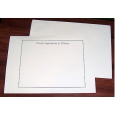 A4 Cream envelope  with Guest Wishes X 10 SPECIAL