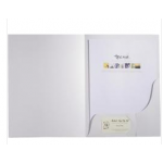 A4 Business Folder white slot for card x 50