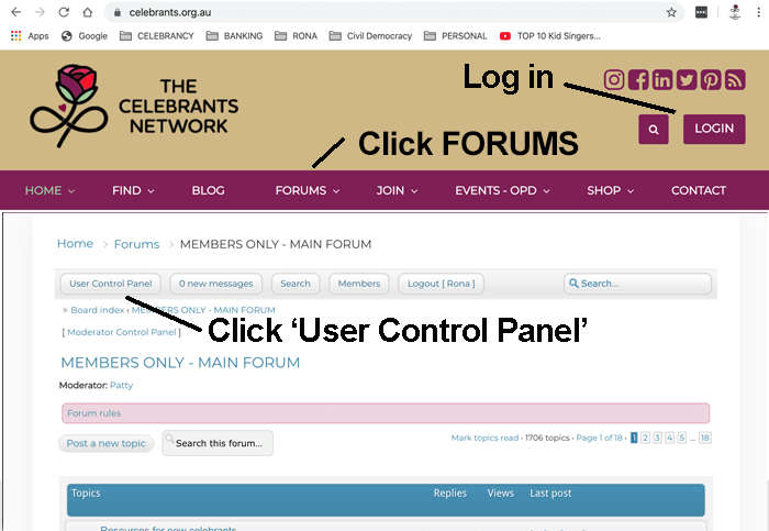 forum access community