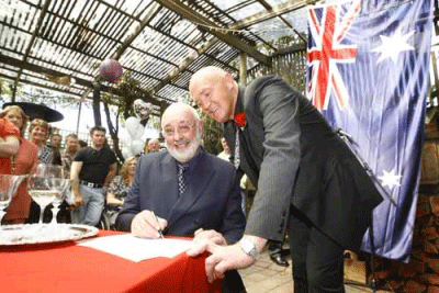 signing