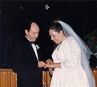 Steve Rona 1993 wedding 200