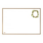 A5 White gumleave certificate: BLANK - Pair