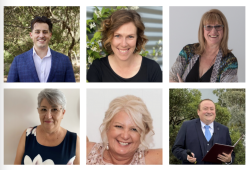 Celebrants featured on our front page banners