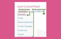 User Control Panel - in one look