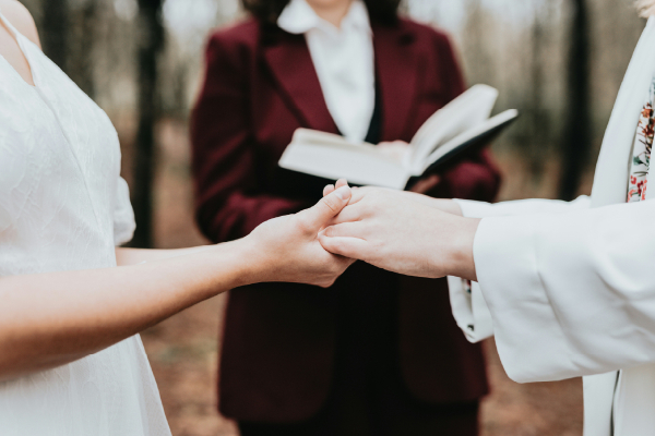 What does a civil marriage celebrant do?