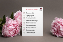The Celebrants Network stationery