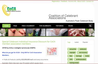 Why join a celebrant association?